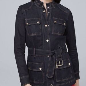 White House Black Market Utility jacket